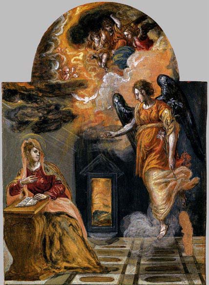 GRECO, El Annunciation